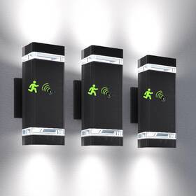 Ros41047-pir-3 Rosykite Motion Sensor Outdoor Wall Lights Dusk To Dawn Exterior Light Fixtures With Ros41047-pir-3 Rosykite Motion Sensor Outdoor Wall Lights Dusk To Dawn Exterior Light Fixtures With