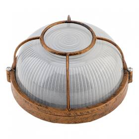 Leg51l Rtnlit 7inch Sauna Light Nautical Bulkhead Fixture Antique Copper Outdoor Wa