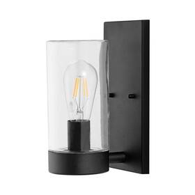 Safavieh 195058423885 Lighting Collection Lianne Black Outdoor Wall Sconce Set Of 2