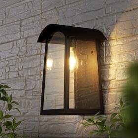 Safavieh 195058426299 Lighting Collection Adalai Black Outdoor Wall Sconce Safavieh 195058426299 Lighting Collection Adalai Black Outdoor Wall Sconce