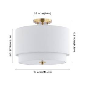 2172754461 Safavieh Flu4055a Laconia 3 Lt 16 Inch Flush Mount Reduced Price
