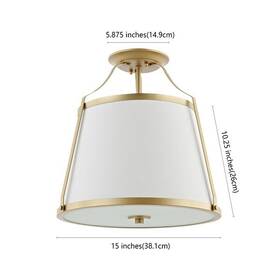 2172752186 Safavieh Flu4056a Lanis 3lt 15 Inch Flush Mount Reduced Price