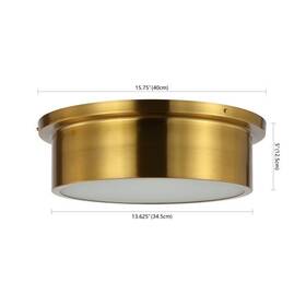 2172764787 Safavieh Flu4091a Reyna 3lt 15.75 Inch Flush Mount Reduced Price