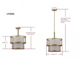 2172768278 Safavieh Lit4200a Evie Mesh Pendant Light Reduced Price
