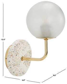 2172793152 Safavieh Scn3003a Nicolai 12.5 Inch Wall Sconce Reduced Price