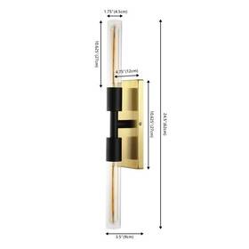 2172786387 Safavieh Scn4097a Nyx 2 Lt 24.5 Inch Wall Sconce Reduced Price