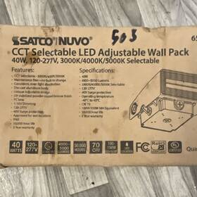 65-703 Satco Nuvo 40w Led Cct Adjustable Outdoor Wall Pack Ip65 Bronze 65-703 Satco Nuvo 40w Led Cct Adjustable Outdoor Wall Pack Ip65 Bronze