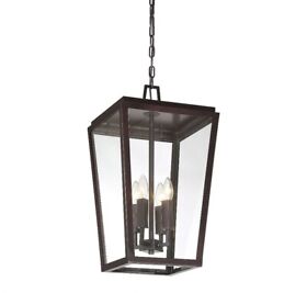 5-549-13 Savoy House 4 Light Outdoor Hanging Lantern-modern Style With Contemporary