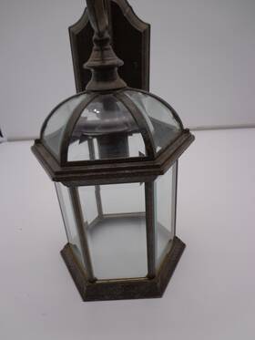 5-0633-72 Savoy House Kensington 1-light Wall Mount Lantern Rustic Bronze