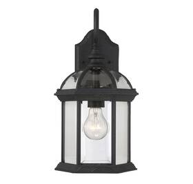 5-0633-bk Savoy House Kensington 1 Light Outdoor Wall Lantern In Textured Black By
