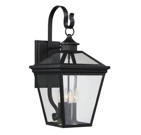 5-142-bk Savoy House - 4 Light Outdoor Wall Lantern-modern Farmhouse Style With Rustic