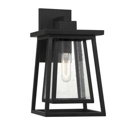 5-2021-bk Savoy House Denver 1-light Outdoor Wall Lantern In Matte Black 8 Inch W X