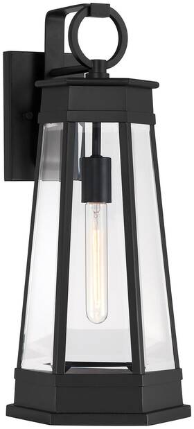 5-206-bk Savoy House 5-206 Payne 21 Inch Tall Outdoor Wall Sconce - Black