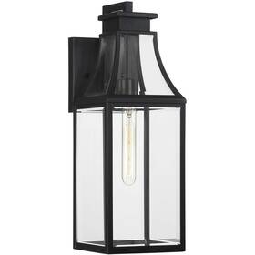 5-606-bk Savoy House Lighting Emery Outdoor Wall Light Matte Black