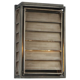 9-9343-2-162 Savoy House Lighting Hartberg Outdoor Wall Light Aged Driftwood