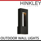 1648sk Sconce Satin Lighting Light Outdoor Hinkley 2 Black Atlantis