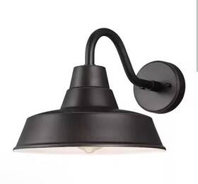 8637401-12 Sea Gull Lighting 785652069352 Generation Barn Light Outdoor Wall Sconce 1-light 75 Watts