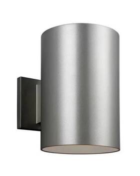 8313901-753 Sea Gull Lighting 785652274046 Bullet Wall Light Painted Brushed Nickel Free Ship
