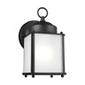 8592001en3-12 Sea Gull Lighting New Castle 9.5w One Light Outdoor Wall 8592001en3-12 Sea Gull Lighting New Castle 9.5w One Light Outdoor Wall