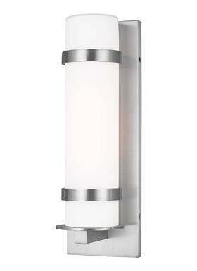8618301-04 Sea Gull Lighting Generation Alban - 1 Light Medium Outdoor Wall Lantern S 8618301-04 Sea Gull Lighting Generation Alban - 1 Light Medium Outdoor Wall Lantern S