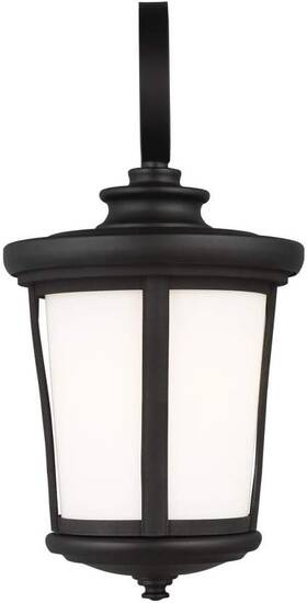 8619301-12 Sea Gull Lighting Generation Medium One Light Wall Lantern Black