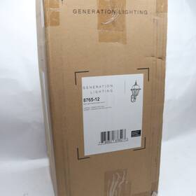 8765-12 Sea Gull Lighting Polycarbonate Outdoor Wall Lantern Outside Fixture