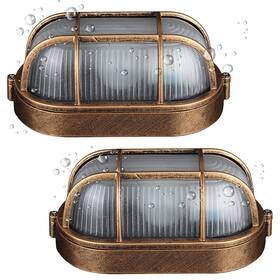 373-727-819 Senfay Metal Outdoor Wall Sconce Waterproof Lamp Nautical Light Marine Lantern Ind