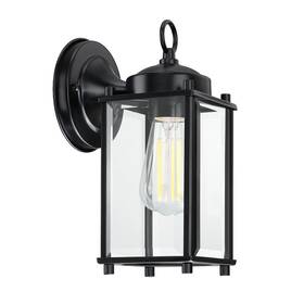 58032 Senroyal Outdoor Wall Light Exterior Lighting Fixture Sconce Black Porch Fixtu