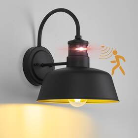 Hs2213-1 Seovix 12 Inch Motion Sensor Outdoor Light Fixture Dusk To Dawn Wall Fixtures With E2