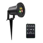 Seresroad Outdoor Barn Doors Waterproof Star Projector Landscape Red 708022950869
