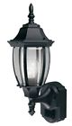 Sh-4192-bk-a Secure Home Outdoor Wall Mount Lighting Black Motion 016963419254