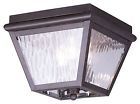 Shades Glass Water 2029-07 Flush Livex Clear Mount Lighting Outdoor Bronze Shades Glass Water 2029-07 Flush Livex Clear Mount Lighting Outdoor Bronze