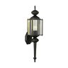 Sl92437 Thomas Lighting Brentwood Large Outdoor Wall Lantern Black 020389144652