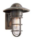 Slo2001bz-sg Comfort Marine Wax Bronze .. Visual Lantern Chapman Wall