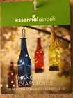 Smart Garden Red Hanging Glass Bottle Colorful Led Light Chain Outdoor Decoration Nwt 840594089742