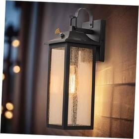 Ca2493-w Smart Rv Light Dusk To Dawn Outdoor Wall Matte Black Exterior Fixture With