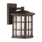 Snnl8406pn Quoizel Stonington Palladian Bronze Outdoor Led Wall Lantern 611728253380