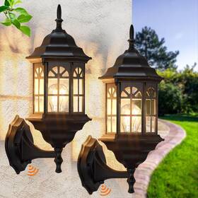 Wl204 Snru Dusk To Dawn Outdoor Wall Porch Lights Exterior 2-pack Waterproof Retro Wl204 Snru Dusk To Dawn Outdoor Wall Porch Lights Exterior 2-pack Waterproof Retro