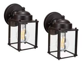 Solite Lighting Co. Limited 795853971057 Outdoor Wall Lantern Sconce As Porch Fixture Non-led Bronze