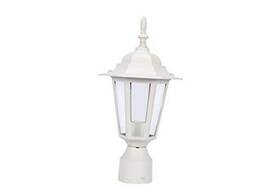 Lt-pl002-wt Solite Lighting Co. Limited Outdoor Post Light Pole Lantern Fixture With One E26 Base Max White Lt-pl002-wt Solite Lighting Co. Limited Outdoor Post Light Pole Lantern Fixture With One E26 Base Max White