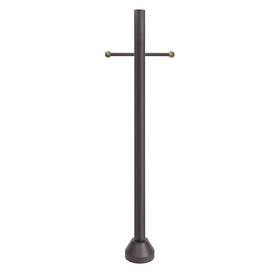 Sm6-stv-bz Solus 6 Ft. Bronze Outdoor Surface Mount Lamp Post With Cross Arm And Aluminum