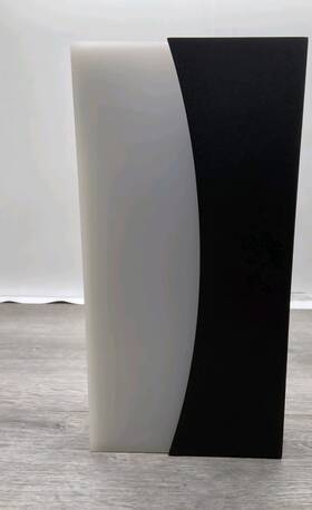 7218.72 Sonneman 7218.72- Inside-out Nami 1 Light 15 Inch Tall Led - Textured Grey