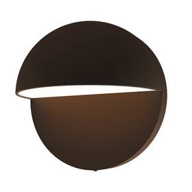 7470.72-wl Sonneman 7470-wl Mezza Cupola 5 Inch Led Sconce - Bronze