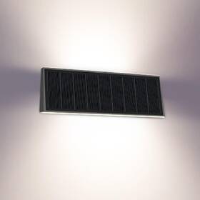 Swl-31 Sottlot Solar Lights 700lm Up And Down Outdoor Light Dimmable 4000k Anti-glar