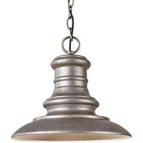 23759-t Spark & Spruce And Aspel 1 Light 12 Inch Tarnished Outdoor Hanging Lantern
