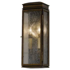 23785-ab Spark & Spruce And Cassin Outdoor Wall Light Astral Bronze