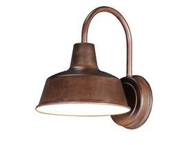 24935-ebi Spark & Spruce And Gruene 1 Light 11 Inch Empire Bronze Outdoor Wall Mount