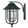 Ss01gg010800 Honeywell Black Integrated Led Outdoor Wall Sconce With 0884617739351