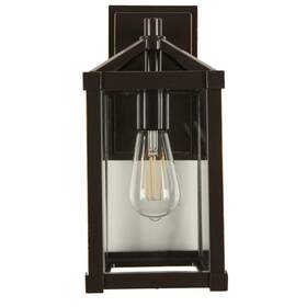 21021331orb Stanford Lighting Fossano 1-light Bronze Hardwired Outdoor Wall Lantern Sconce