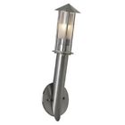 187408 Steel Bay Top Stainless Outdoor Hat Wall Light Hampton 187408 Steel Bay Top Stainless Outdoor Hat Wall Light Hampton